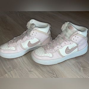 Women's Nike Dunk High Up Sail Pink Oxford